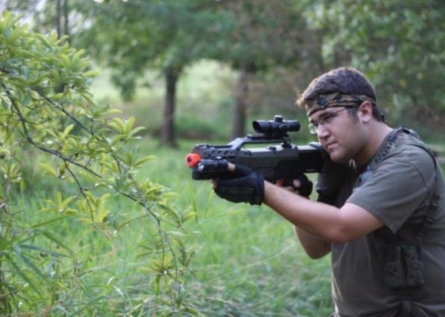 Juego de láser al aire libre en Picardía
